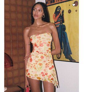 Princess Polly Donelli Mini Multi Dress  Sz 10 NWT